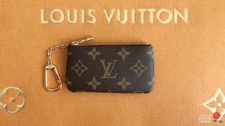 10 Unique Ways To Use the Louis Vuitton Cles Key Pouch amp What Fits Inside feat Alma BB asmr [upl. by Willock]