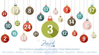 Musikalischer Adventskalender der NAK Nord und Ostdeutschland Das 3 Türchen [upl. by Ezeerb]