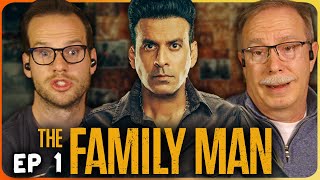 THE FAMILY MAN  Ep 1 The Family Man  Reaction Video  Manoj Bajpayee [upl. by Urd]