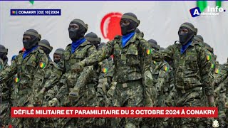 🚨🇬🇳 CÉLÉBRATION DE GUINÉE 66  l’impressionnant défilé des troupes militaires et paramilitaires✅ [upl. by Yram897]