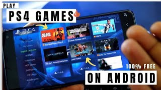 How to Play PS4 Games in Android Mobile Device  The Easy Way [upl. by Ecirted]