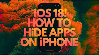 How to Hide Apps on iPhone iOS 18  How to Hide Apps iOS 18 [upl. by Jonny785]