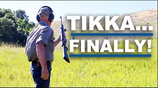 Tikka Rifle Review and Accuracy Test [upl. by Winther]