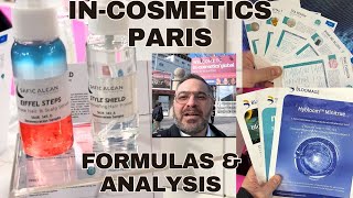 Part 3 Formulas and Analysis of In Cosmetics Global Paris April 2024 [upl. by Ola]