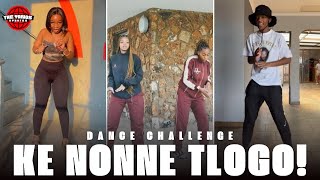 Ke nonne tlogo Amapiano Dance challenge🔥🕺 ft Officixl Rsa [upl. by Krischer]