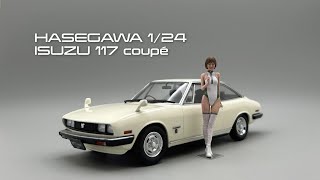 HASEGAWA 124 ISUZU 117 coupé FULL BUILD [upl. by Jamesy806]