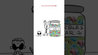 Marbles Jar 😄 Animation Meme Orig ​⁠raxdflipnote shorts [upl. by Aicertap]