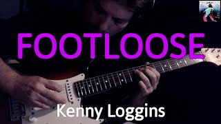 Kenny Loggins  Footloose Guitar Cover by Luca Pilia [upl. by Lrem728]