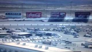 Dan Wheldons fatal crash at Las Vegas motor speedway [upl. by Hcnarb]