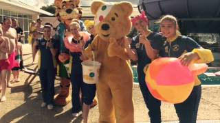 Haven Thorpe Parks Pudsey Plunge video in aid of BBC Children In Need 2015 [upl. by Annawyt]