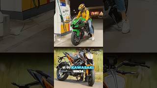 KTM VS NINJA H2R 😀ktm ninjavoltage ninjah2r ktmduke390 shortvideo motivation trendingshorts [upl. by Heady]