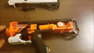 Nerf Rival Helios Priming Bolt StuckOpening And Fixing [upl. by Llennahc906]