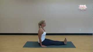 Staff Pose Dandasana How to do [upl. by Annahsar]