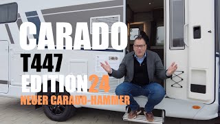 Der neue Carado T447 Edition24 NEXT LEVEL Carado Kennenlernwochen [upl. by Arot933]