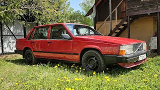 ПОКРАСИЛ VOLVO 740  ПОМЕНЯЛ ЛОБОВОЕ  УЮТНЫЕ ДАЧНЫЕ МУТКИ [upl. by Crespo]