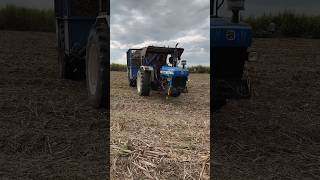 New holland infielder tractor working shorts trending tractor [upl. by Einyaj]