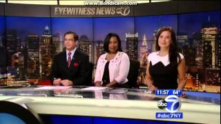 WABC Channel 7 Eyewitness News At 11pm Weekend Close060715 [upl. by Malcolm]