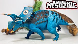 Beasts of the Mesozoic Torosaurus latus Review Wave 3 Ceratopsian Series [upl. by Naret]