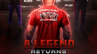 Arsen Liliev Will He Armwrestle At East Vs West 12 [upl. by Aleekahs]