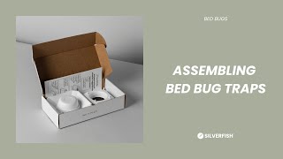 Assembling 4 bed bug traps [upl. by Lazaro]