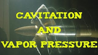 CAVITATION and VAPOR PRESSURE beautifully explained with example [upl. by Kinchen95]