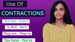 How to use Contractions in English Grammar Sentences [upl. by Aidyn]