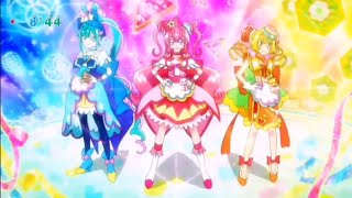 Delicious Party Precure group transformation [upl. by Rossy]