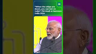 “When the chips are down you can bet on India” PM Modi at Semicon India 2024 [upl. by Nutter150]