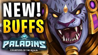 TIBERIUS INSANE NEW ULT TALENT  Paladins Gameplay Build [upl. by Claudia]