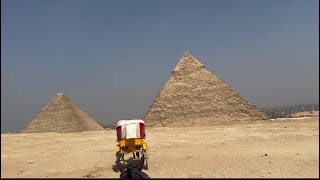 Visiting The Nile River And The Pyramids Egypt 2024 [upl. by Ecitnerp]