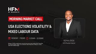 Live Analysis USA Elections Volatility amp Mixed Labour Data [upl. by Tasia741]