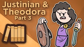 Byzantine Empire Justinian and Theodora  Purple is the Noblest Shroud  Extra History  Part 3 [upl. by Benedic11]