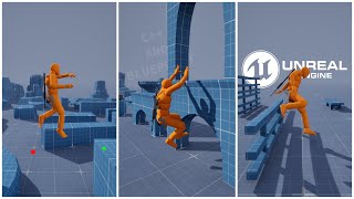 UE54  Full Traversal amp Parkour System v10 Works With Movable Objects  Download [upl. by Eytteb]