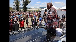 UHURU KENYATTA IS BACK AGAINRAILA NDIO RAIS WANGULISTEN TO HIS FIRST SPEECH 2024 IN KISUMU [upl. by Chen715]