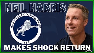 UNBELIEVABLE NEIL HARRIS MAKES SHOCK RETURN TO BE MILLWALL MANAGER AGAIN millwall millwallfc [upl. by Ravi]