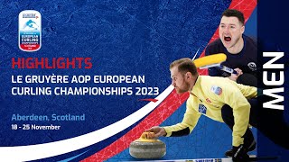 SCOTLAND v SWEDEN  Mens gold medal Highlights  Le Gruyère AOP European Curling Championships 2023 [upl. by Silberman721]