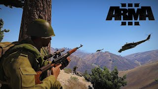 Soviet  Afghan War Cinematic Arma 3 [upl. by Haggar650]