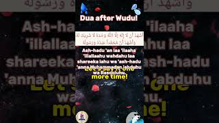 Dua before starting Wudu amp after Wudu 💧  Little Muslimah dua [upl. by Zimmer364]