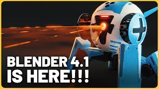 Blender 41 Features in Less than Five minutes [upl. by Anuaik]