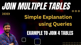 Join Multiple Tables In SQL  How to Join 3 or More Tables in SQL [upl. by Alban]