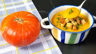 Diese Kürbissuppe ist wie Medizin für meinen Magen Unglaublich lecker Gemüsesuppe in 20 Minuten [upl. by Stralka]