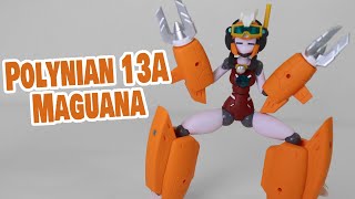 Cutie King Crab  Polynian 13A Maguana Figure Review [upl. by Merdith]