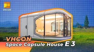 Aluminium E3 capsule house [upl. by Otsuaf]