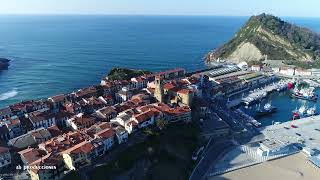 Zarautz Getaria y Zumaia desde el Aire UHD 4K [upl. by Vita414]