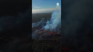 Hawaiis Kilauea volcano is erupting again [upl. by Anaya]