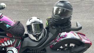 Helmet Review Shoei GT Air and LS2 Challenger GT [upl. by Latoye]