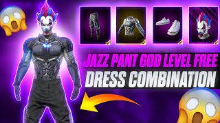 Jazz Pant God Level Free Dress Combination  Free Fire Jazz Pant Combination  Mad Hyper Gaming 🔥 [upl. by Nangem]