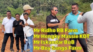 Kuliah Gratis Dikebun RB Farm Bersama Mr Ridho Sango FarmMr Hengky Massie dan Mr Iskandar Bu8 [upl. by Ahsilram]