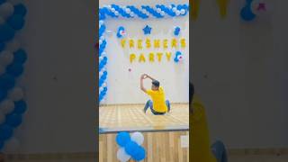 Freshers party dance performance  college fest dance performance  mitwa song  trending short [upl. by Torhert976]