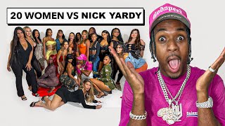 20 WOMEN VS 1 CREATOR NICK YARDY [upl. by Kcirb216]